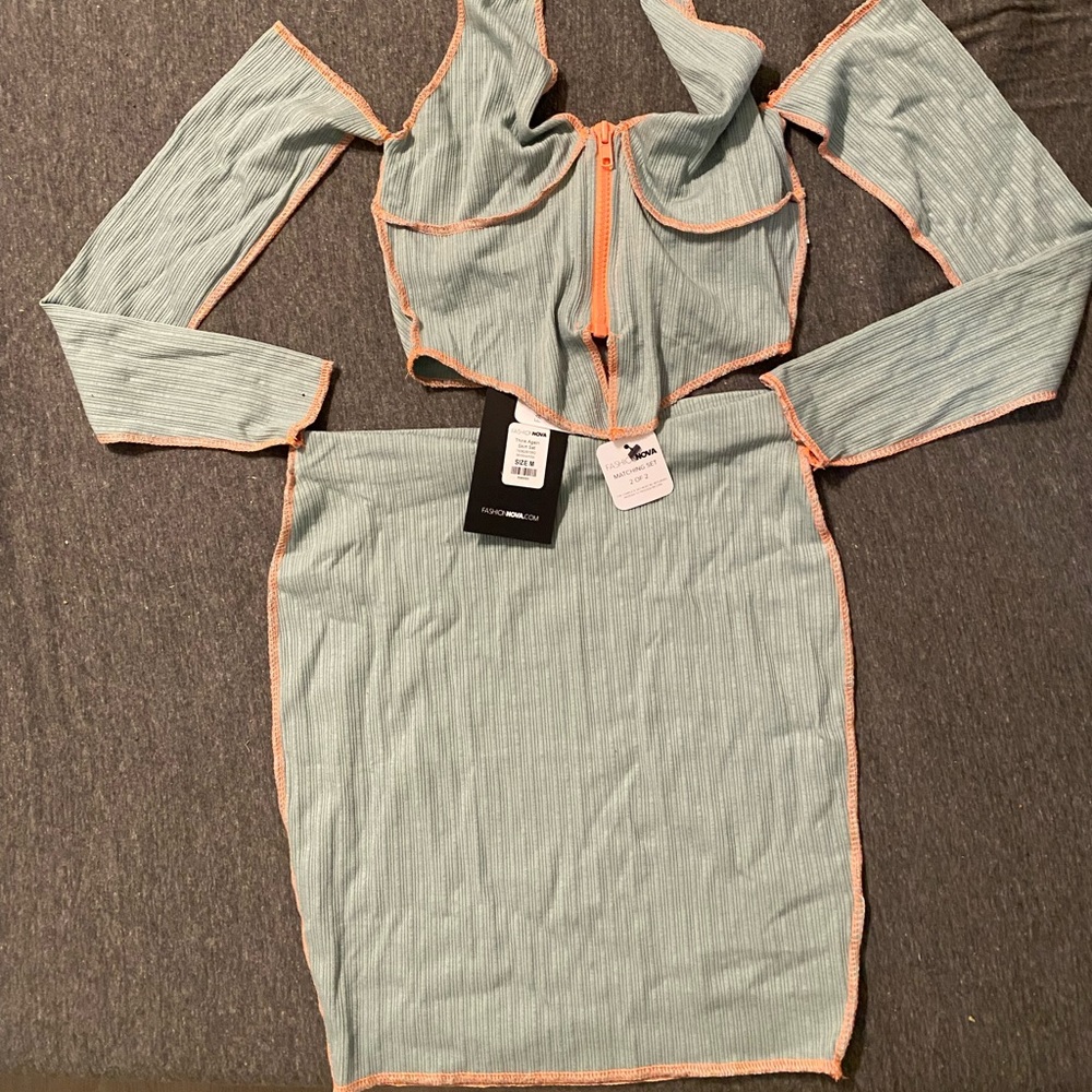 Two Piece Skirt Set From Fashion Nova